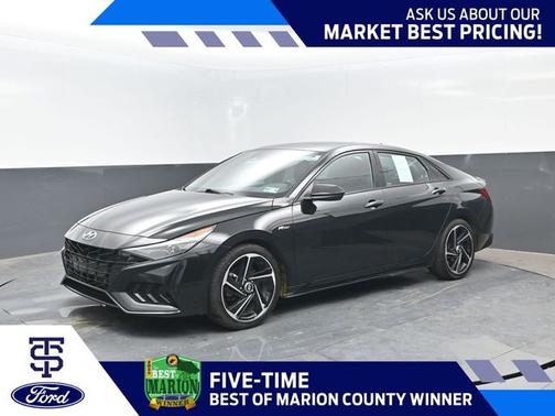 Onyx Black 2023 Hyundai ELANTRA N LINE