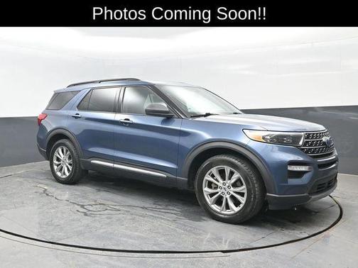 Blue 2020 Ford Explorer XLT