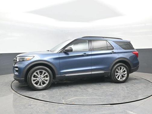 Blue 2020 Ford Explorer XLT