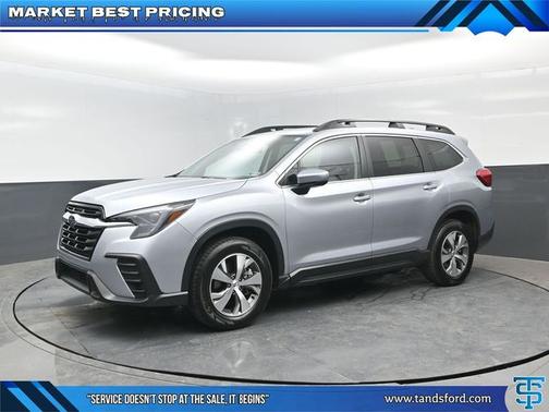 Ice Silver Metallic 2025 Subaru Ascent PREMIUM