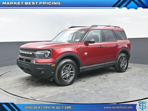 Ruby Red Metallic Tinted Clearcoat 2026 Ford Bronco Sport Big Bend