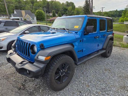 Hydro Blue Pearl 2022 Jeep Wrangler Unlimited Sport Altitude