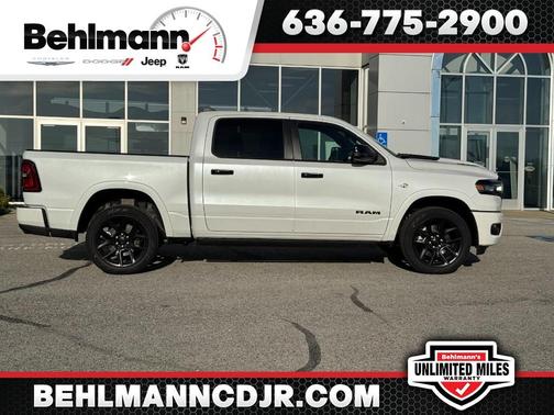 White Tri-Coat 2026 RAM 1500 Laramie
