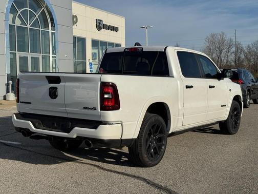 White Tri-Coat 2026 RAM 1500 Laramie