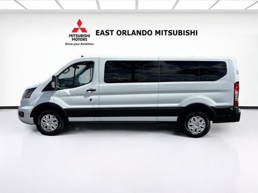 Oxford White 2024 Ford Transit-350 XLT