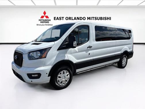 Oxford White 2024 Ford Transit-350 XLT