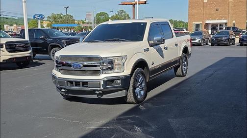 White Platinum Metallic Tri-Coat 2018 Ford F-150