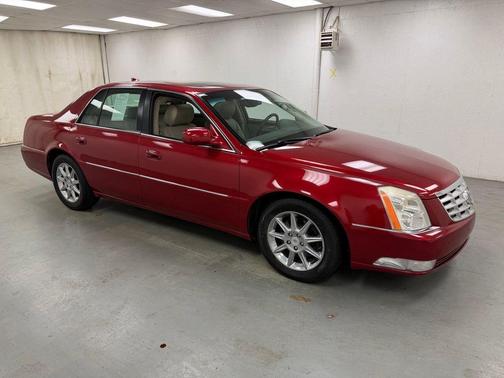 Crystal Red Tintcoat 2011 Cadillac DTS Luxury Collection