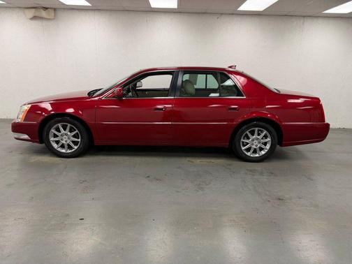 Crystal Red Tintcoat 2011 Cadillac DTS Luxury Collection