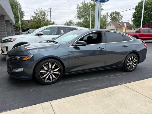 Shadow Gray Metallic 2021 Chevrolet Malibu FWD RS
