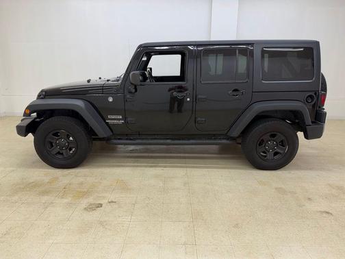 Black Clearcoat 2017 Jeep Wrangler Unlimited Sport