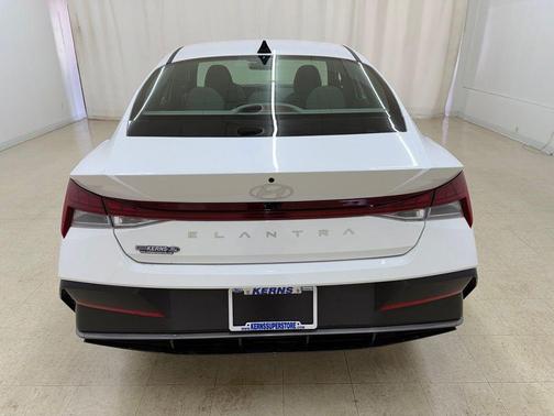 Serenity White 2025 Hyundai ELANTRA SEL