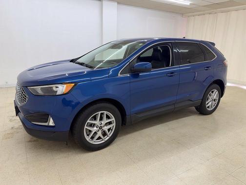 Atlas Blue Metallic 2024 Ford Edge SEL