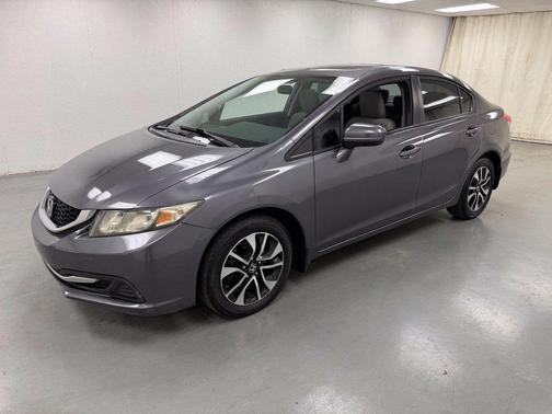 Modern Steel Metallic 2014 Honda Civic EX