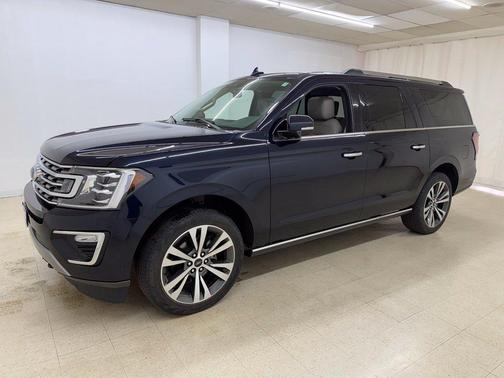 Antimatter Blue Metallic 2021 Ford Expedition Max Limited