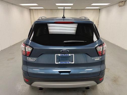 Blue 2018 Ford Escape Titanium