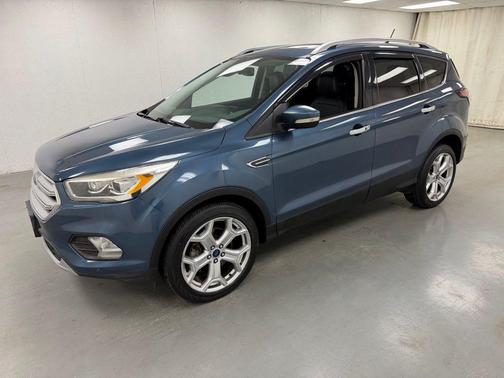 Blue 2018 Ford Escape Titanium