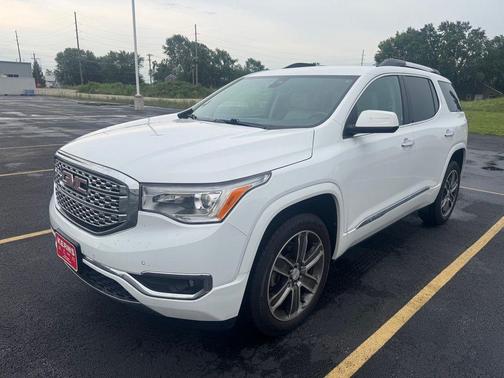 Summit White 2019 GMC Acadia Denali