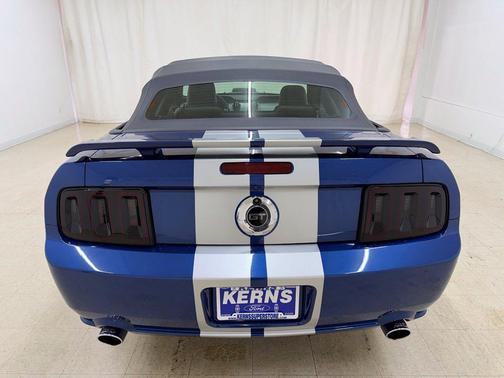 Blue 2007 Ford Mustang GT Premium