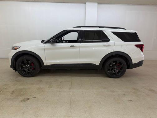 Star White Metallic Tri-Coat 2020 Ford Explorer ST