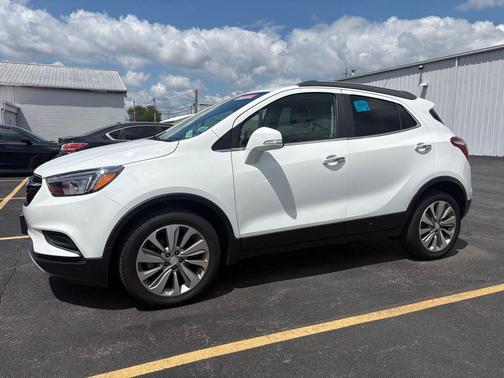 Summit White 2019 Buick Encore Preferred
