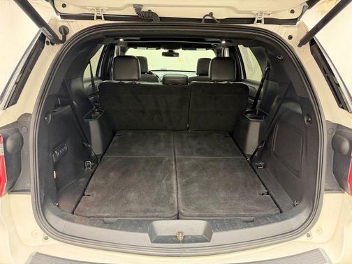 White Platinum Metallic Tri-Coat 2018 Ford Explorer Limited