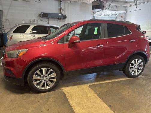 Winterberry Red Metallic 2018 Buick Encore Preferred