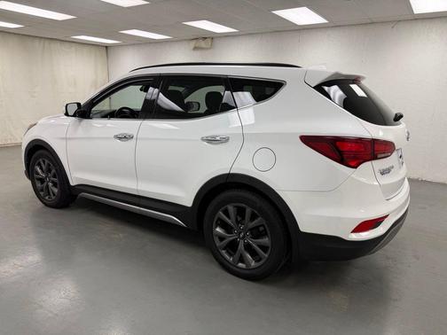 Pearl White 2018 Hyundai Santa Fe Sport 2.0L Turbo Ultimate