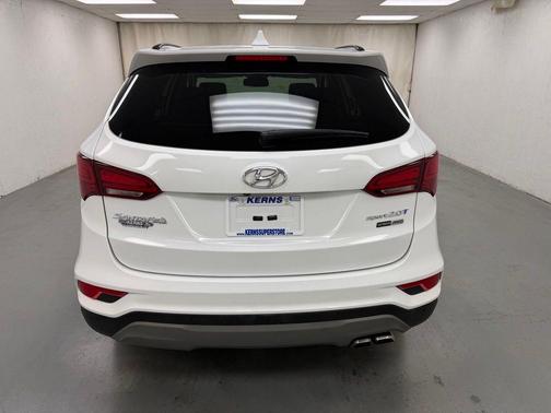 Pearl White 2018 Hyundai Santa Fe Sport 2.0L Turbo Ultimate