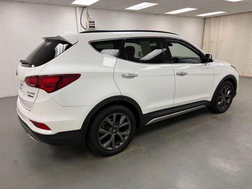 Pearl White 2018 Hyundai Santa Fe Sport 2.0L Turbo Ultimate
