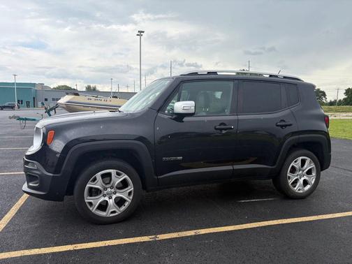 Black 2016 Jeep Renegade Limited