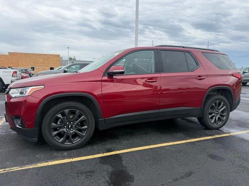 Cajun Red Tintcoat 2020 Chevrolet Traverse RS