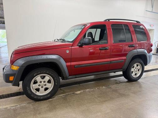 Inferno Red Crystal Pearlcoat 2007 Jeep Liberty Sport