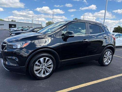 Ebony Twilight Metallic 2018 Buick Encore Preferred