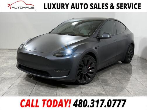 Midnight Silver Metallic 2023 Tesla Model Y Performance Dual Motor All-Wheel Drive