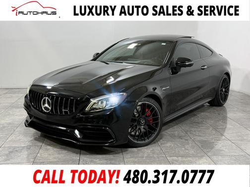 Obsidian Black Metallic 2019 Mercedes-Benz AMG C 63 S Coupe