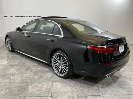 Black 2022 Mercedes-Benz S-Class 4MATIC