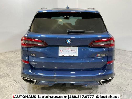 Phytonic Blue Metallic 2023 BMW X5 M50i