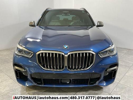 Phytonic Blue Metallic 2023 BMW X5 M50i