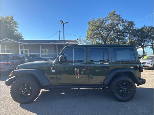 Sarge Green Clearcoat 2021 Jeep Wrangler Unlimited Sport
