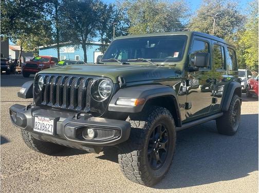 Sarge Green Clearcoat 2021 Jeep Wrangler Unlimited Sport