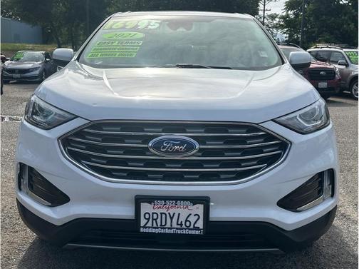 White 2021 Ford Edge SEL
