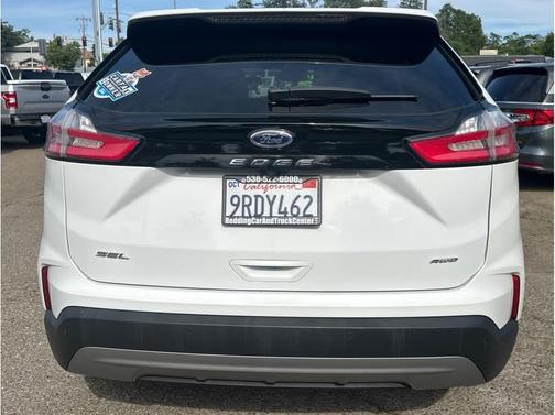White 2021 Ford Edge SEL