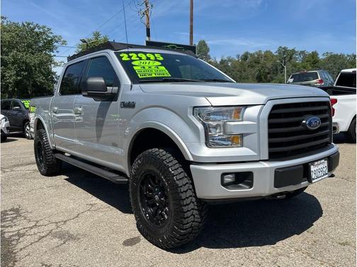 Shadow Black 2017 Ford F-150 XLT