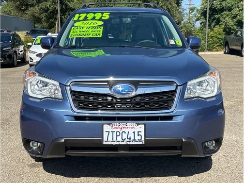 Quartz Blue Pearl 2016 Subaru Forester 2.5i Touring