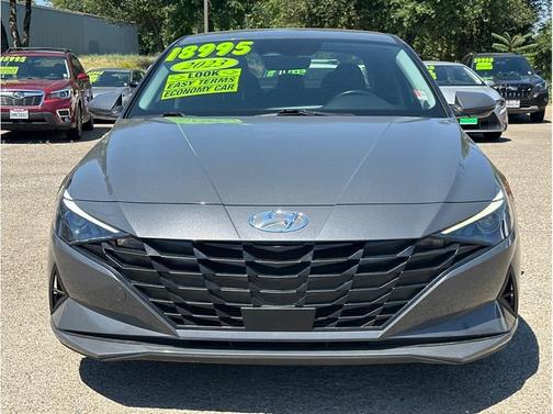 Ecotronic Gray 2023 Hyundai ELANTRA SEL