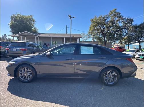 Gray 2024 Hyundai ELANTRA SEL