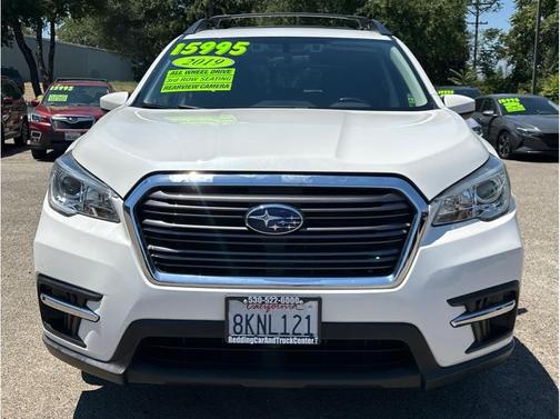 Crystal White Pearl 2019 Subaru Ascent Premium 8-Passenger