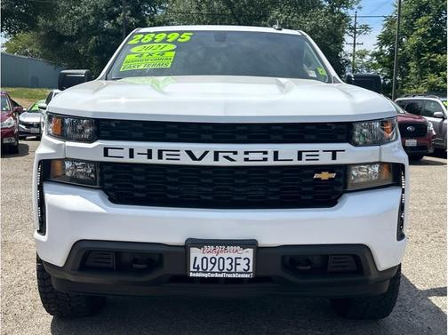 Summit White 2021 Chevrolet Silverado 1500 Custom