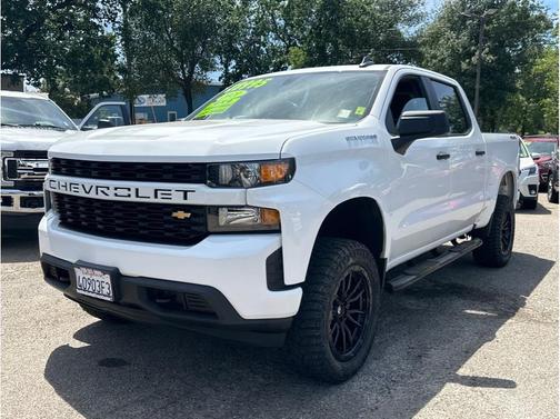 Summit White 2021 Chevrolet Silverado 1500 Custom